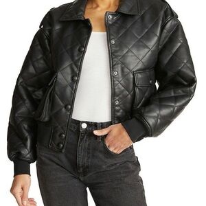 NWT Rebecca Minkoff Diamond Quilted Jacket